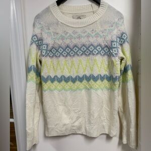 LOFT Fair Isle Sweater
